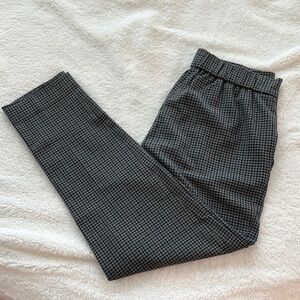 Aritzia Babaton Conan Pants - Plaid Check Houndstooth - Size 2